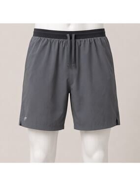 Fabletics Athletic Shorts Men's XL Gray Performance Training Gym Shorts
